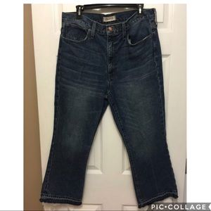 Madewell Retro Crop Bootcut Sz 31